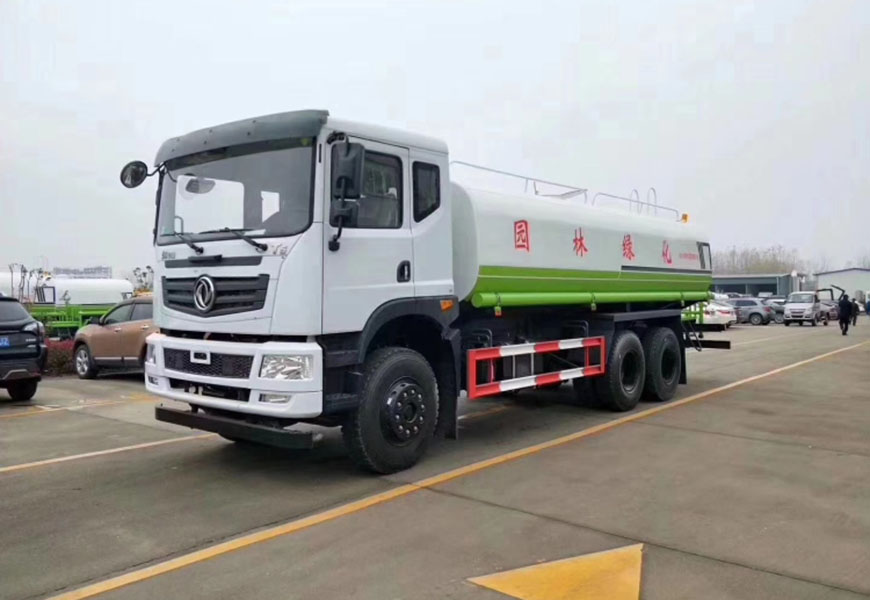 國六東風(fēng)華神T5后雙橋灑水車