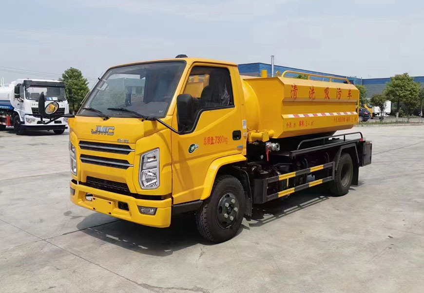 江鈴順達(dá)清洗吸污車(chē) 國(guó)六